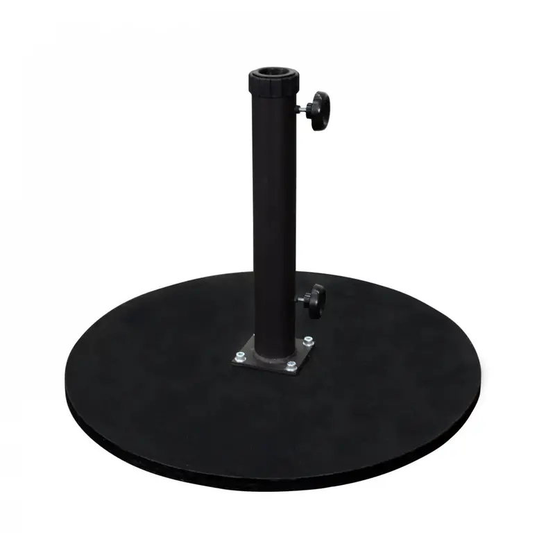 California Umbrella 95-Pound Cast Iron Patio Umbrella Base – Commercial Grade, Black 1
