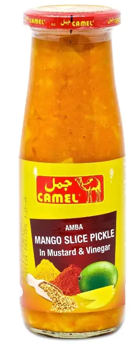 Camel Sliced Mango Pickle – 400G Jar 1