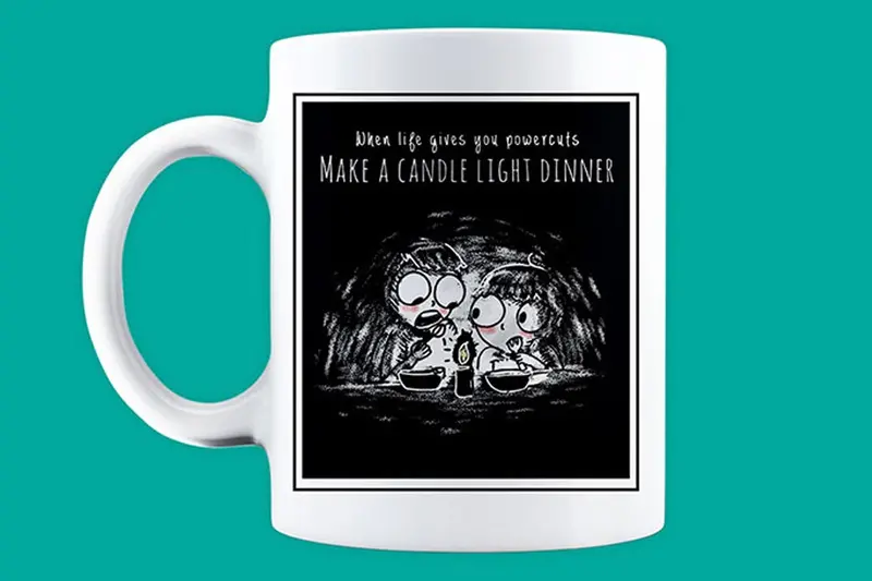 Candlelit Dinner Love Mug 1