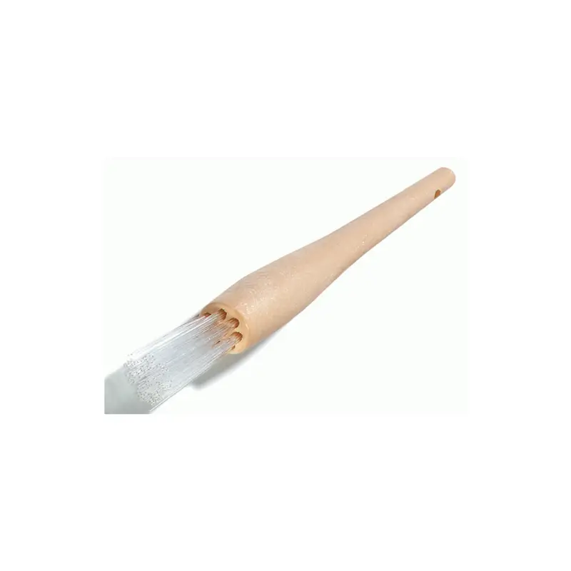 Carlisle 1-Inch Round Waffle And Griddle Brush With Teflon Bristles 1