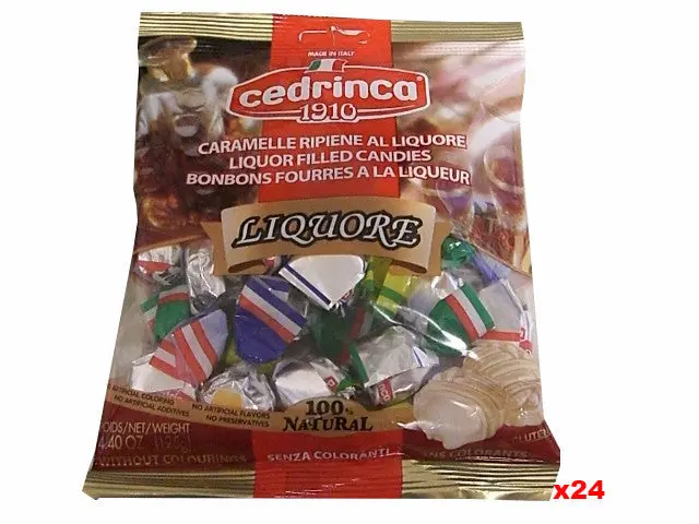 Cedrinca Liquor-Filled Chocolate Candies – Case Of 24 × 125G 1