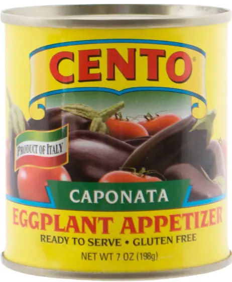 Cento Caponata Eggplant Appetizer – 7 Oz Jar 1