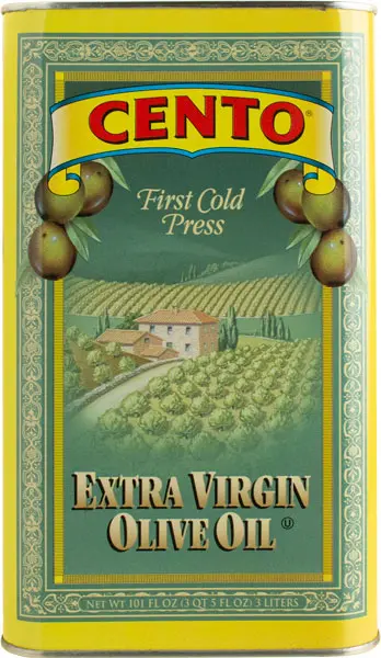 Cento Extra Virgin Olive Oil – 3-Liter Bulk Bottle 1