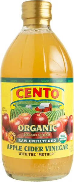Cento Organic Raw Unfiltered Apple Cider Vinegar, 500Ml (16.9 Oz) 1