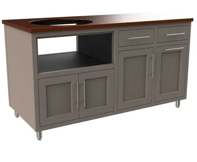 Challenger Designs Coastal Cogi-64-Kddw Gas Grill Island Module 1