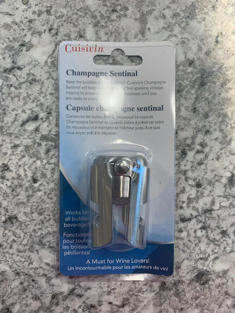 Champagne Sentinel – Pressure-Activated Bottle Monitor And Stopper 1