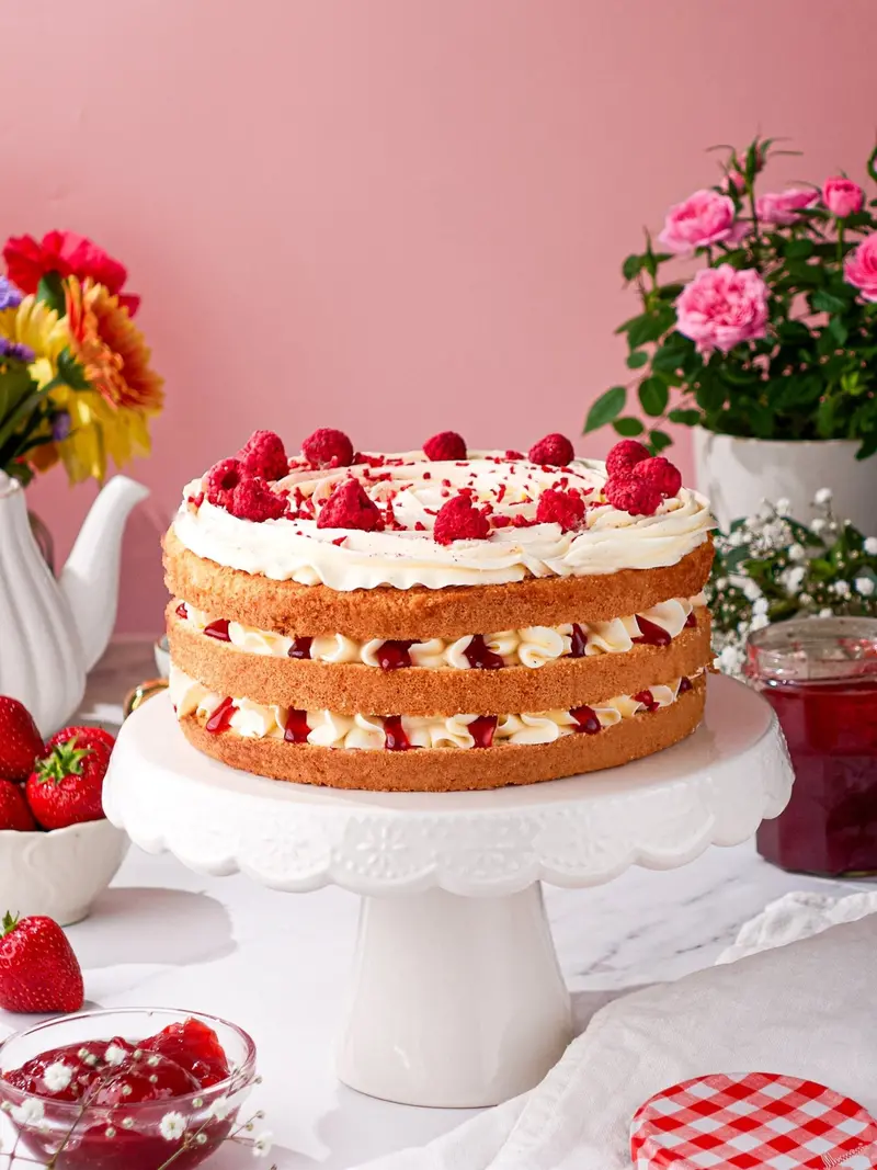 Classic Victoria Sponge Cake 1