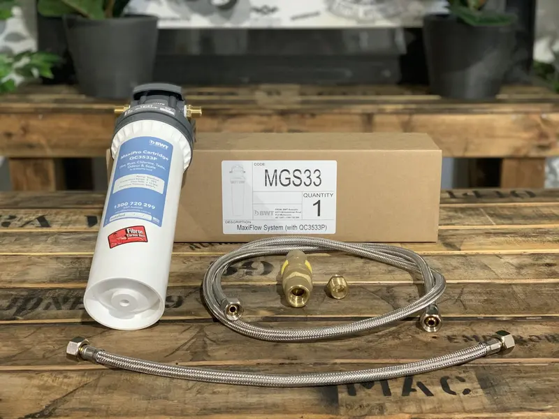 Complete Espresso Plumbing Kit: Water Filter, Pressure Valve, Hoses & Fittings 1