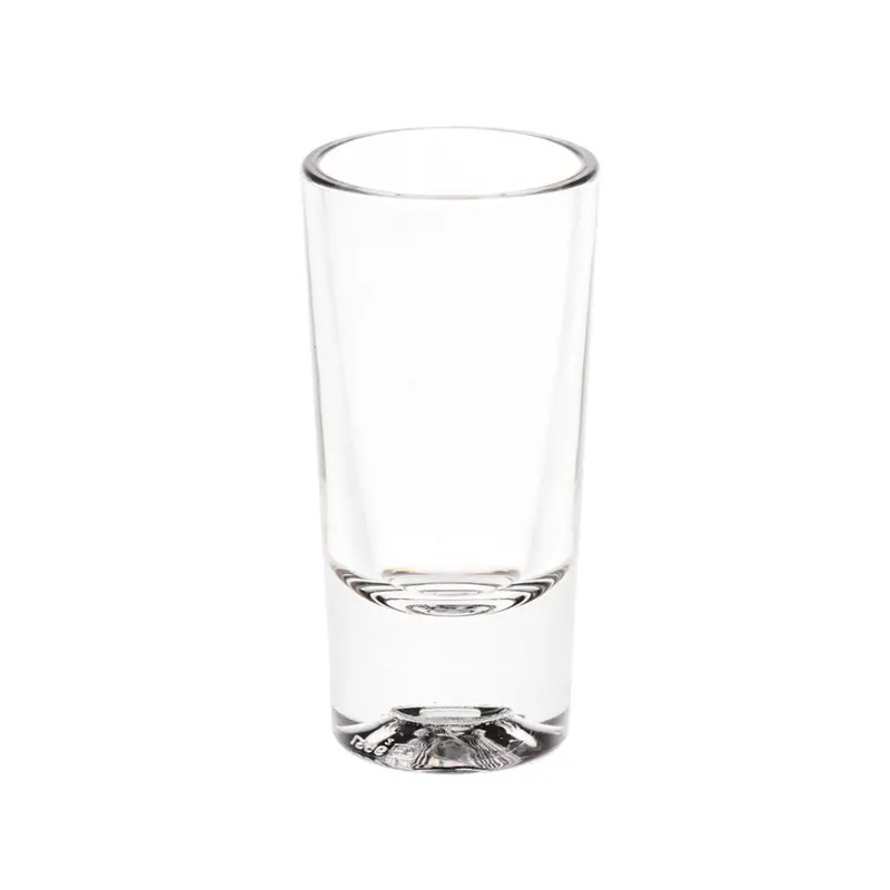 Contemporary Shooter Glass Set – 6-Piece Clear Mini Tumblers 1