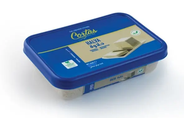 Cortas Classic Plain Halva – Traditional Sesame Confection, 2 Lb 1