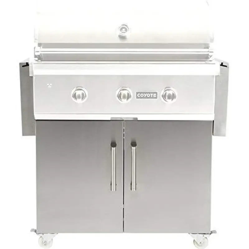 Coyote C-Series 34" Grill Cart – Heavy-Duty Design 1