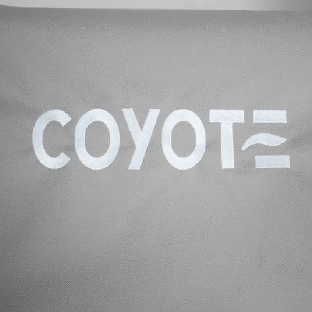 Coyote Gray Weather-Resistant Electric Grill Cover 1