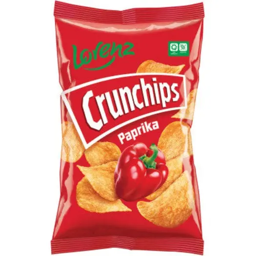 Crunchips Paprika-Flavored Crisps – Lorenz, 150G 1