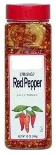 Crushed Red Pepper Flakes – 12 Oz (340G) 1