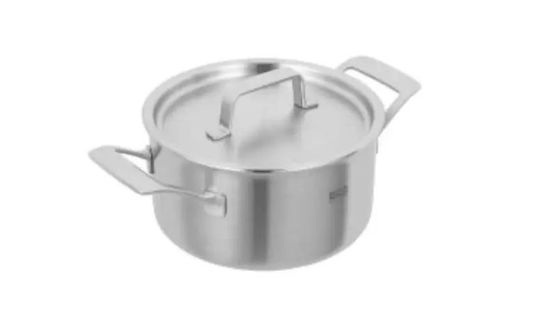 Culinary 5-Ply Stainless Steel Stockpot With Tight-Fit Lid 1