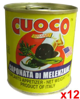 Cuoco Caponata Di Melanzane – Case Of 12 (200G Jars) 1