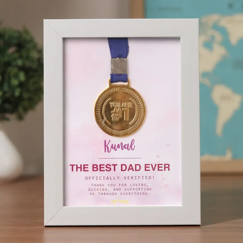 Custom Achievement Recognition Medal – Personalised Award 1