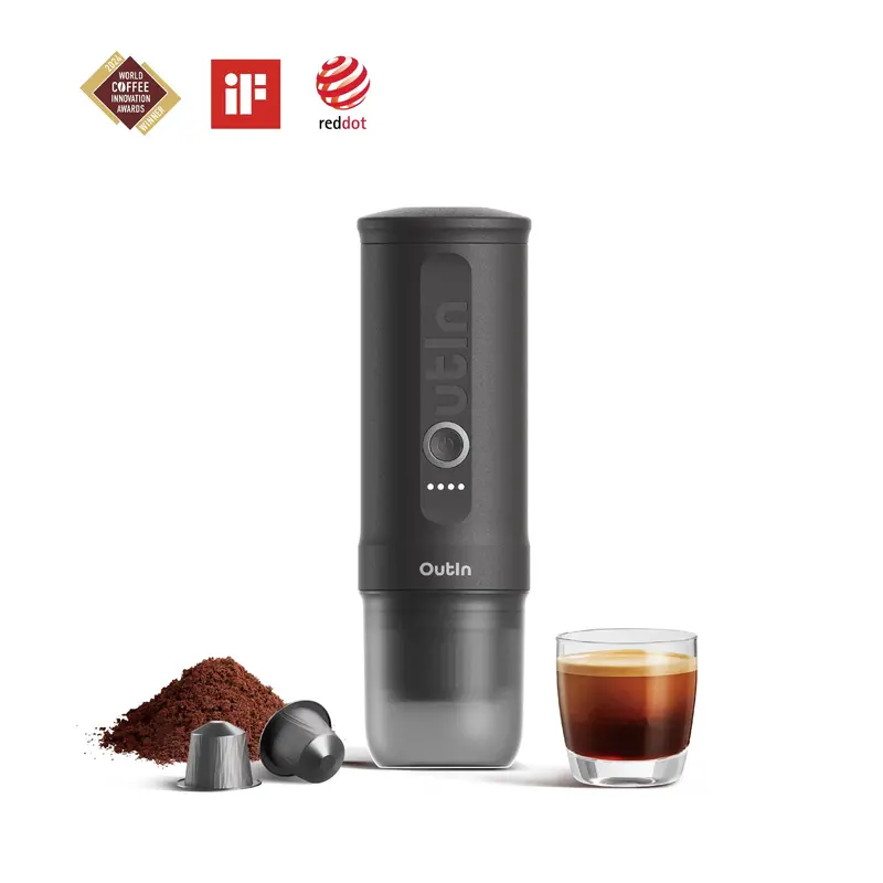 Custom Nano Portable Espresso Machine – Space Grey Edition 1