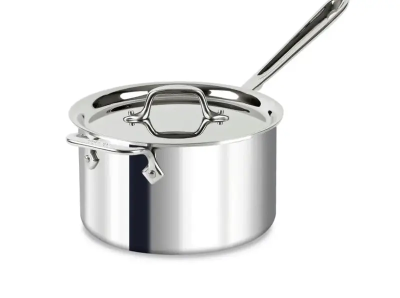 D3 Stainless Steel Saucepan – Durable, Even-Heating Cookware