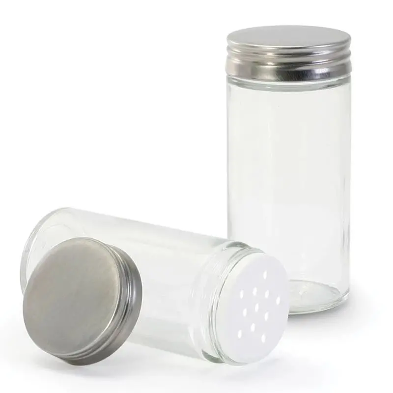 Danesco Stainless Steel Spice Jar With Integrated Shaker Lid 1