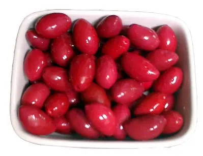 Deli-Fresh Red Cerignola Olives – 16 Oz Drain Weight 1