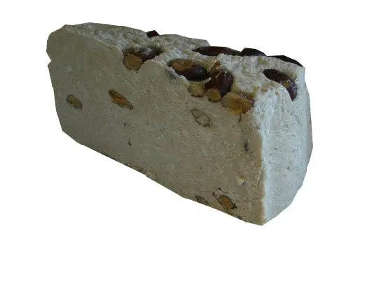 Deli-Style Almond Halva – 1 Lb (Wedge Or Loaf) 1