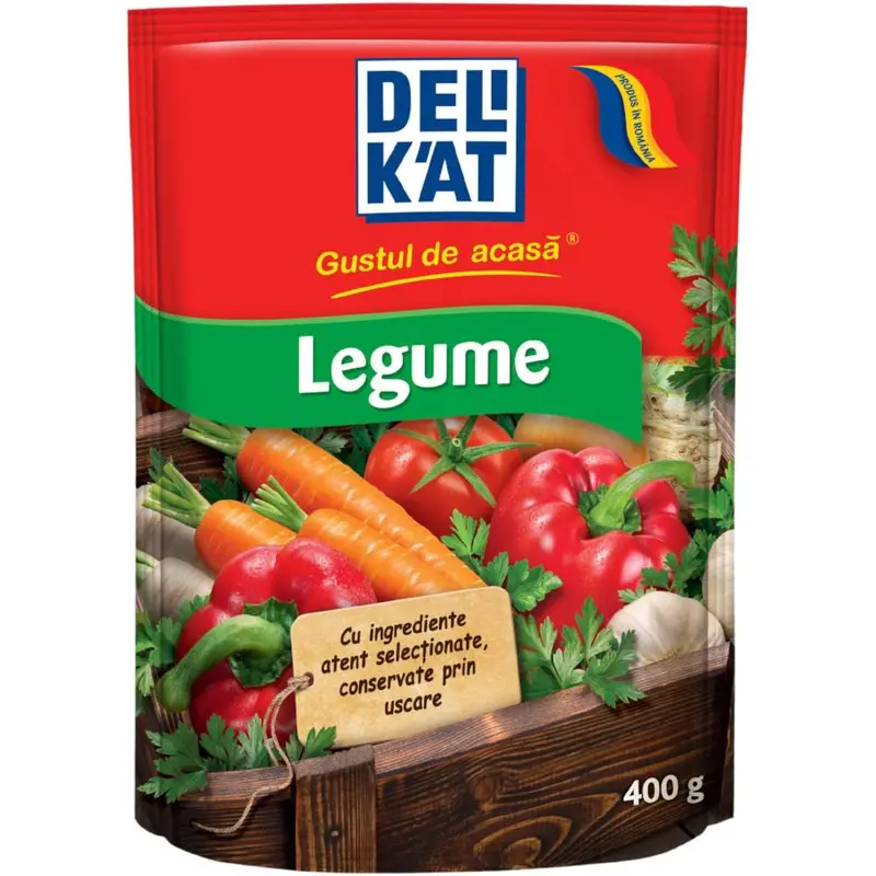 Delicat Legume & Vegetable Seasoning – Deli K'At, 400G 1