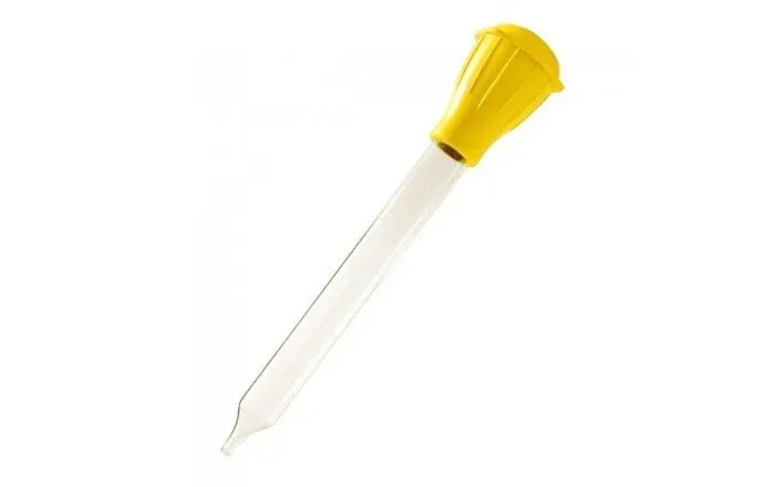 Deluxe Glass Baster With Heat-Resistant Silicone Bulb 1