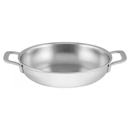 Demeyere Classic Double-Handle Stainless Steel Skillet – Heavy-Duty Construction 1
