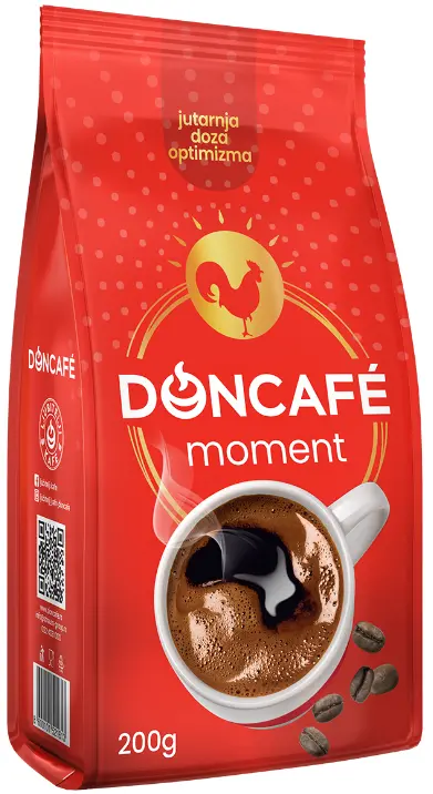 Doncafe Classic Moment Coffee – Medium-Roast Ground Blend, 200 G 1