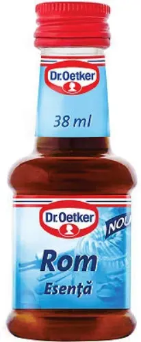 Dr. Oetker Rum Essence – 38 Ml Authentic Flavor Bottle 1
