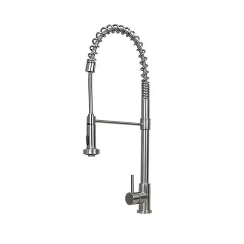 E-Stainless Niagara Kps3031 Kitchen Sink Combo: Soap Dispenser, Strainer, Grates, And Vsr703 Drain 1
