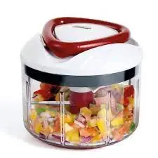 Easy-Pull Cord Food Processor With One-Touch Operation 1
