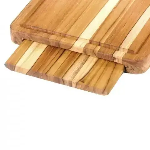 Edge-Grain Maple Cutting Board Set With Juice Groove (2-Piece) 1