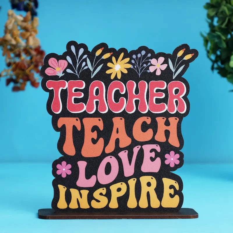 Elegant Teacher Appreciation Desk Top Decor 1