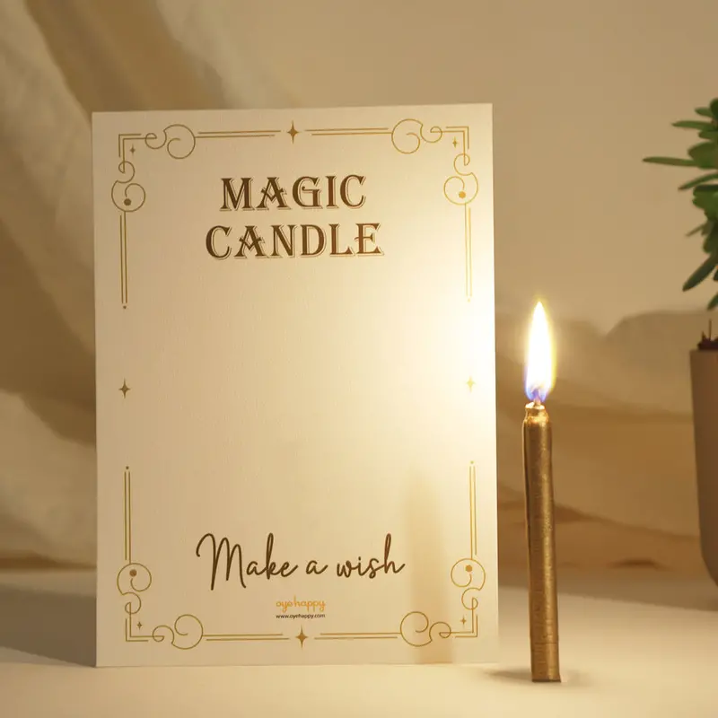 Enchanted Illuminated Message Candle 1