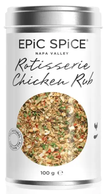 Epic Spice Rotisserie Chicken Seasoning Blend – 100G (3.5 Oz) 1