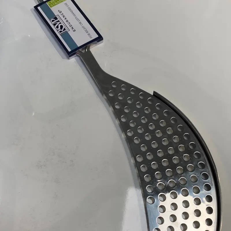 Ergonomic Crescent Strainer – Ambidextrous Design 1