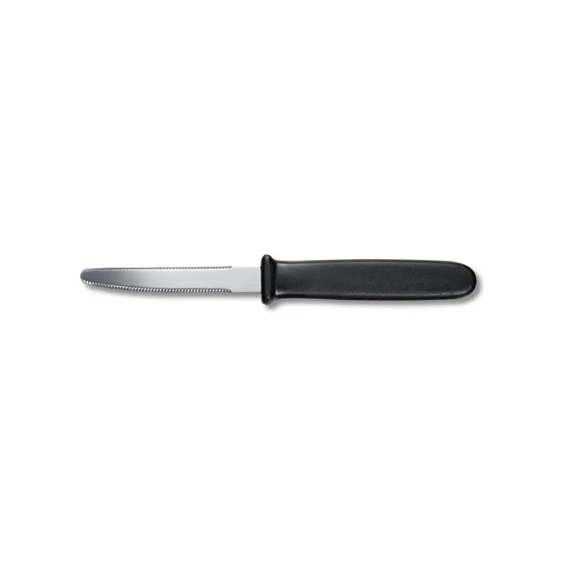 Ergonomic Grapefruit Knife With Curved Blade & Black Nylon Handle 1