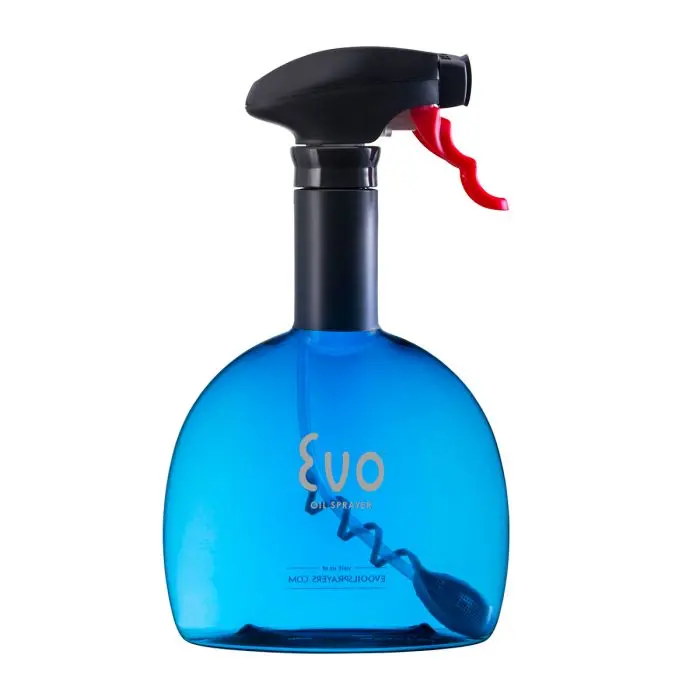 Evo Non-Aerosol Olive Oil Sprayer, 24Oz Blue Bottle 1