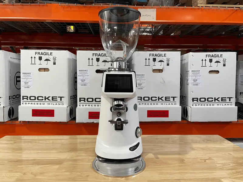F71 Ek Pro White Espresso Grinder – Demo Unit 1