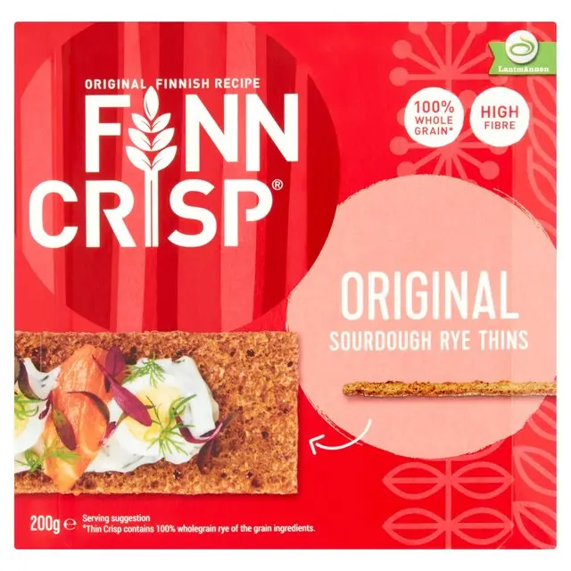 Finn Crisp Sourdough Rye Thins – Original, 7 Oz (200 G) 1