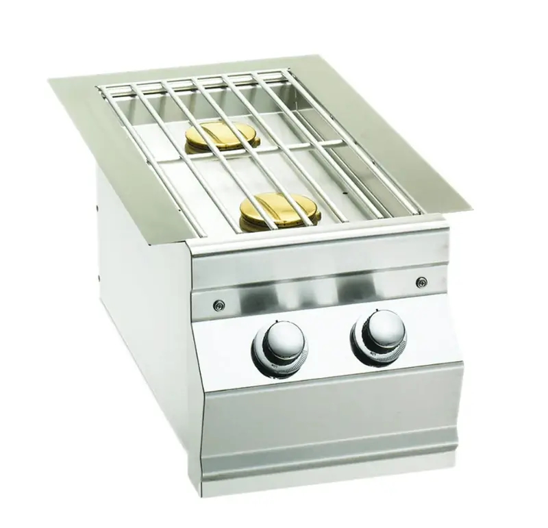 Fire Magic Choice Series Double Side Burner For Outdoor Cooking Stations 1