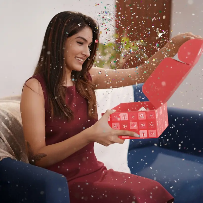 First Karwa Chauth Glitter Hamper – Sparkling Celebratory Gift 1