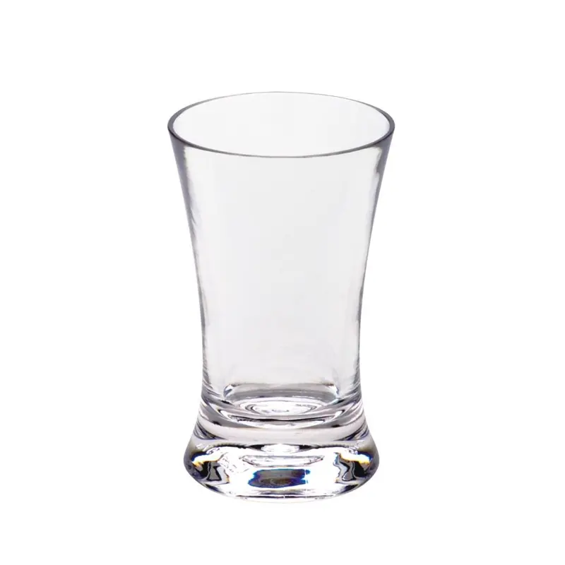 Flared Shot Glass Set – 6-Piece Wide-Mouth Clear Shotware 1