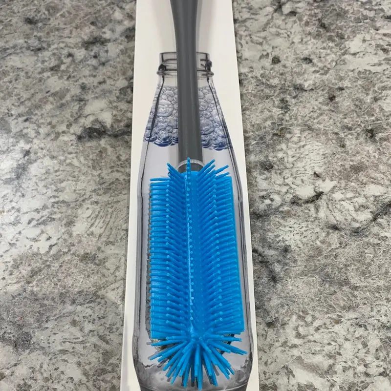 Flexible Silicone Bottle Cleaning Brush 1