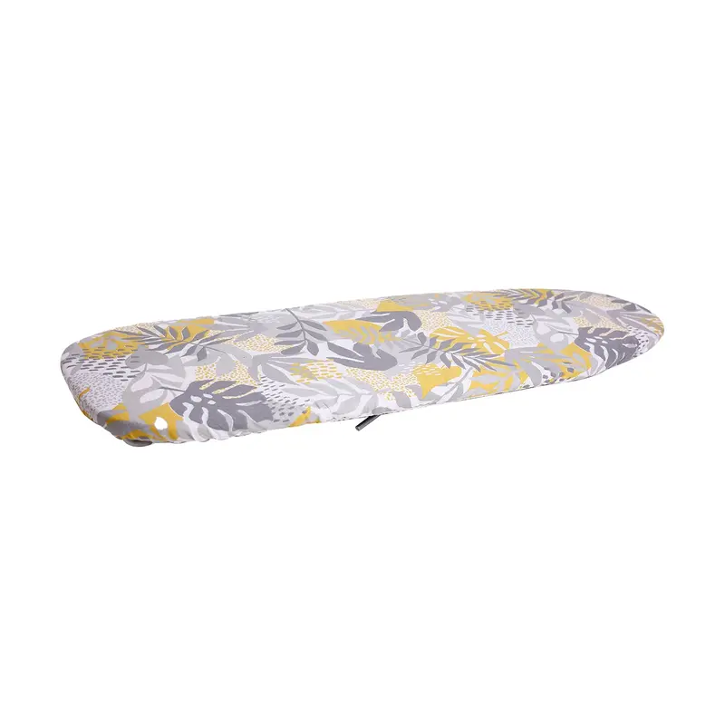 Floral Pattern H-Leg Ironing Board Cover – Premium Cotton Blend 1