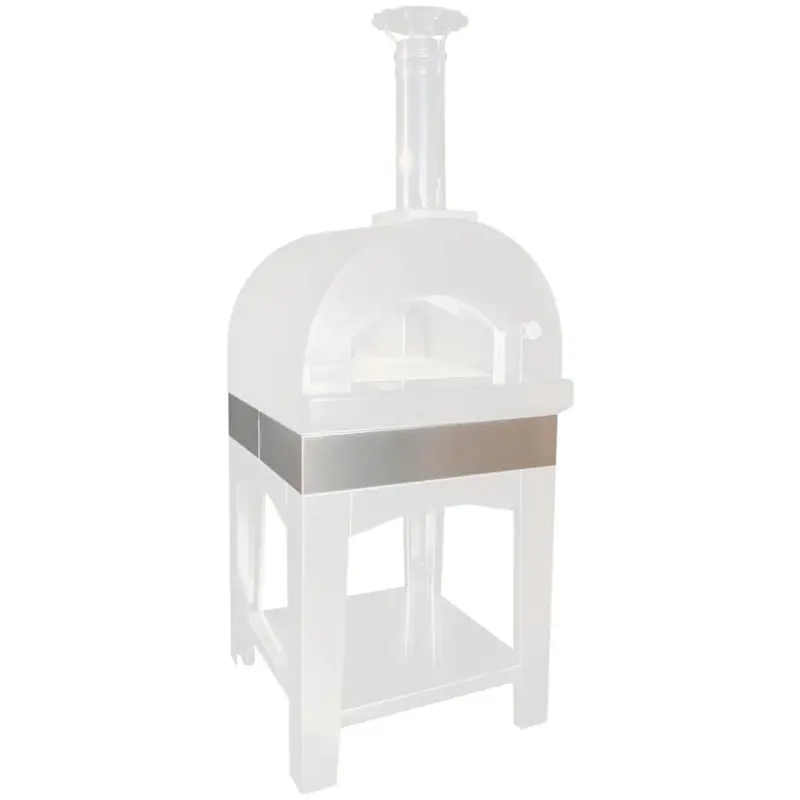 Fontana Forni 6-Inch Height Riser For Elevated Oven Installation 1