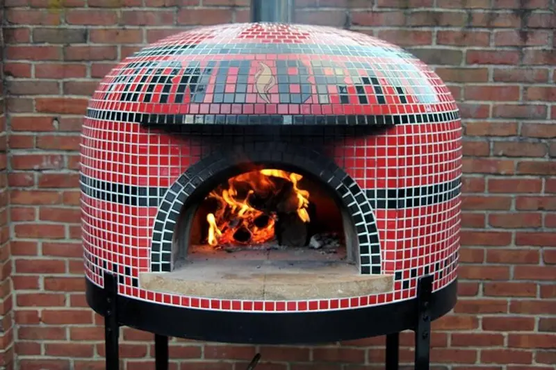 Forno Bravo Napolino70 28-Inch Wood-Fired Countertop Pizza Oven 1