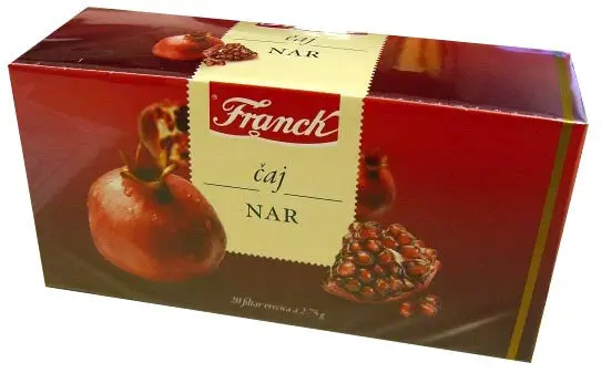 Franck Nar Pomegranate Herbal Tea – 55G Pack 1